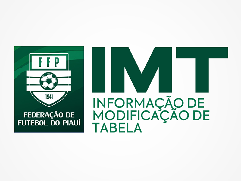 INFORMAÇÃO DE MODIFICAÇÃO DE TABELA