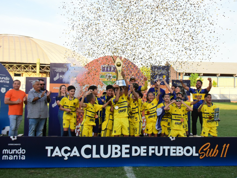 Boca Juniors conquista o título do Piauiense SUB - 11